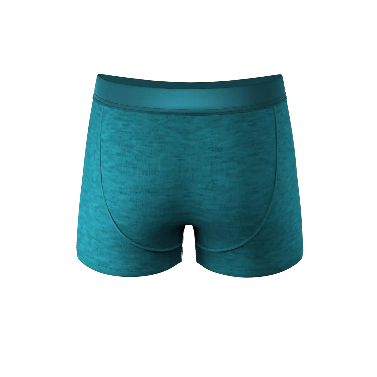 The Nerves of Teal | Teal Heather Ball Hammock® Pouch Trunks Underwear