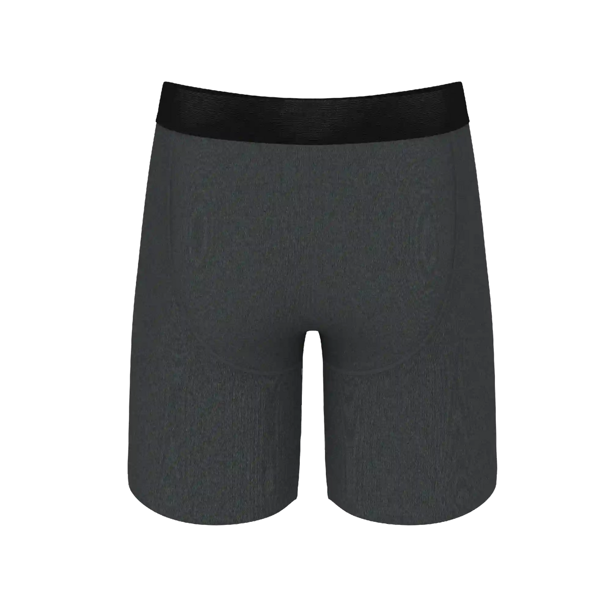 The Basalt | Heather Charcoal Ball Hammock® Boxer - Long Leg