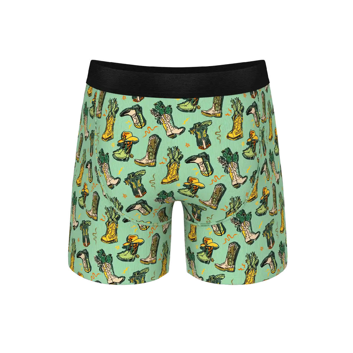 The Line Dance | Cowboy Boots Ball Hammock® Pouch Underwear