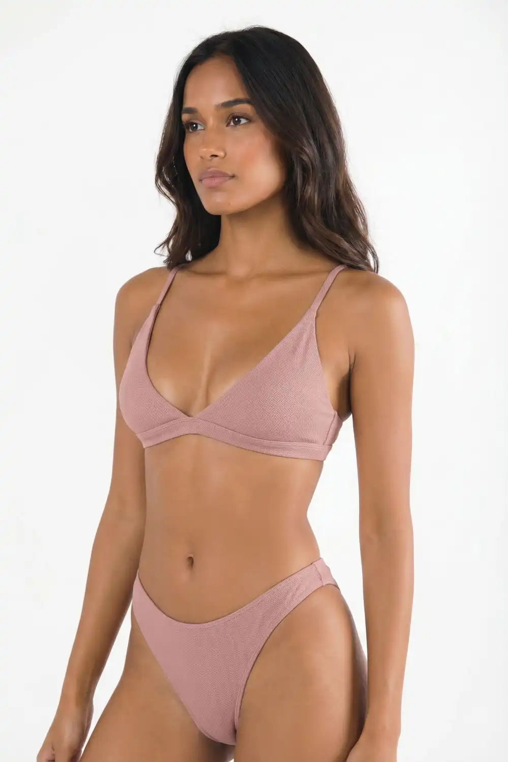 The Bell Pep | Red Chambray Boob Hammock™ Triangle Bralette
