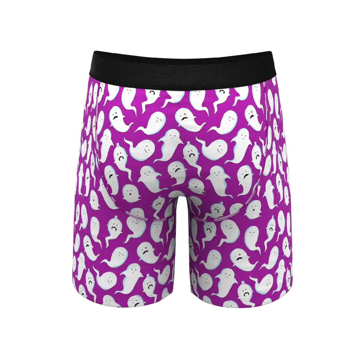 The Little Swimmers | Ghost Print Ball Hammock® Boxer - Long Leg