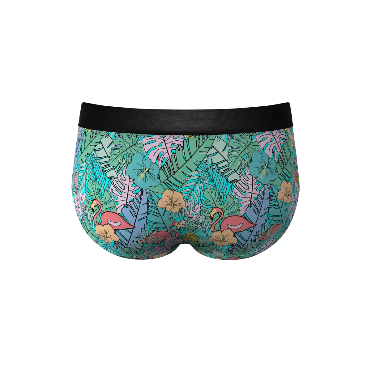 The Hot Tropic | Tropical Flamingo Ball Hammock® Underwear Briefs