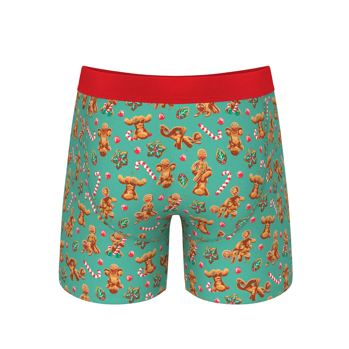 The Ginger Rail | Gingerbread Ball Hammock® Pouch Underwear With Fly