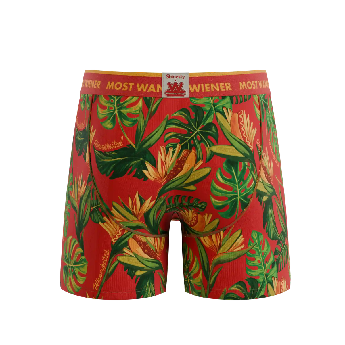The Wiener In Paradise | Shinesty X Wienerschnitzel Tropical Ball Hammock® Pouch Underwear