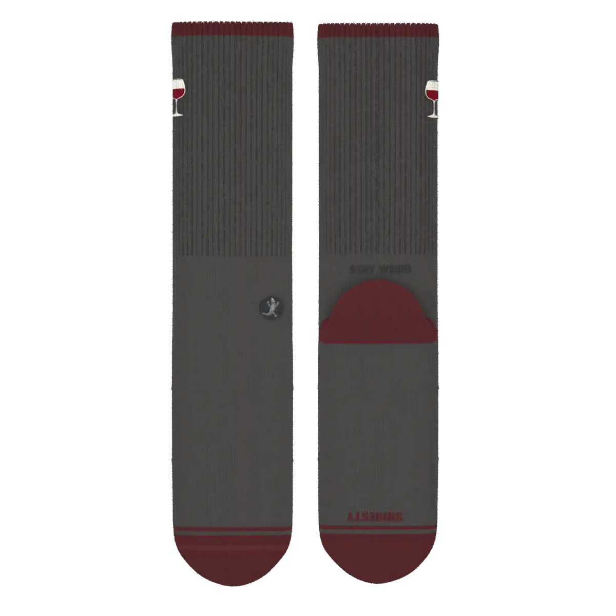The Vino | Wine Heel Hammock™ Crew Socks