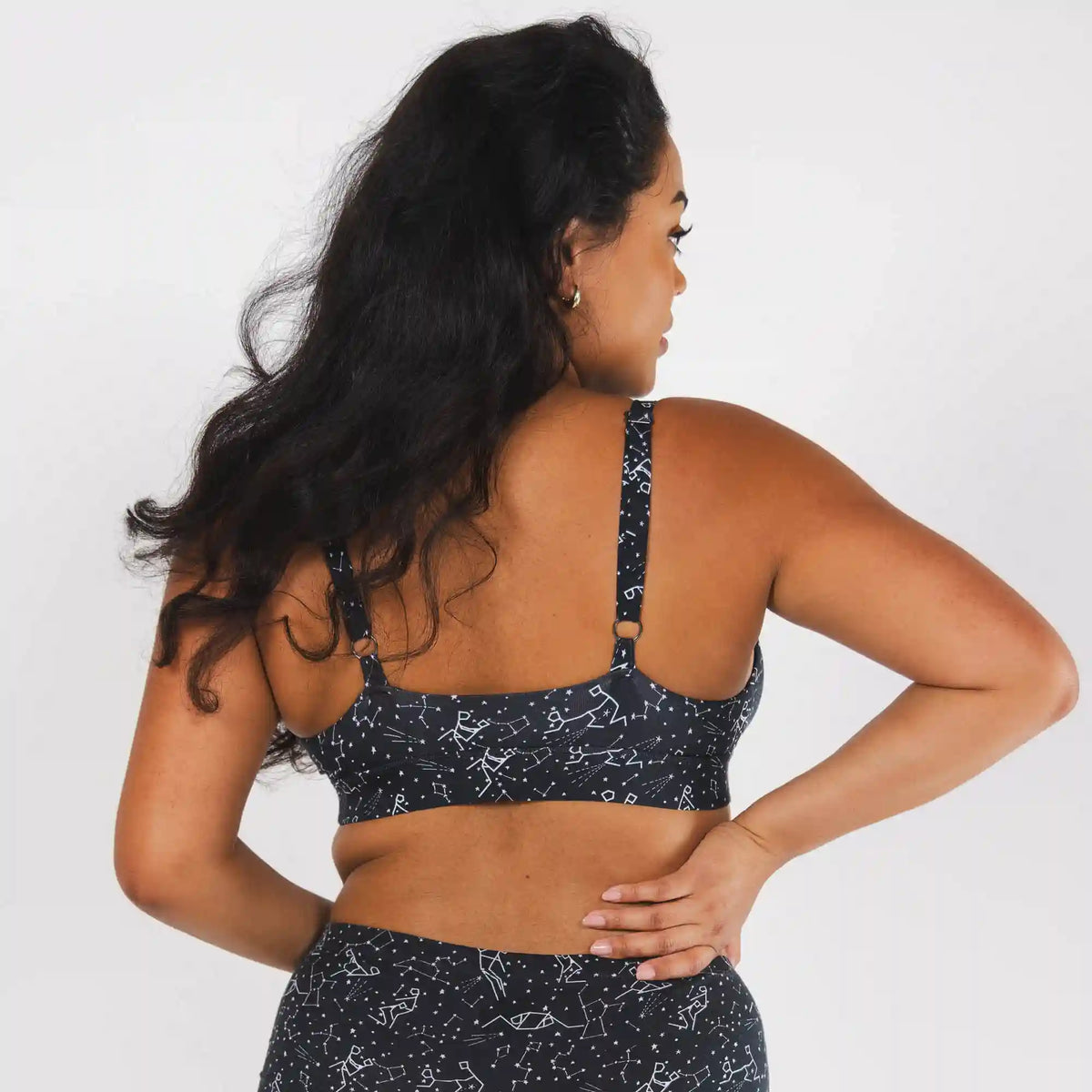 The Big Bang | Glow in the Dark Constellation Boob Hammock™ Plunge Bralette