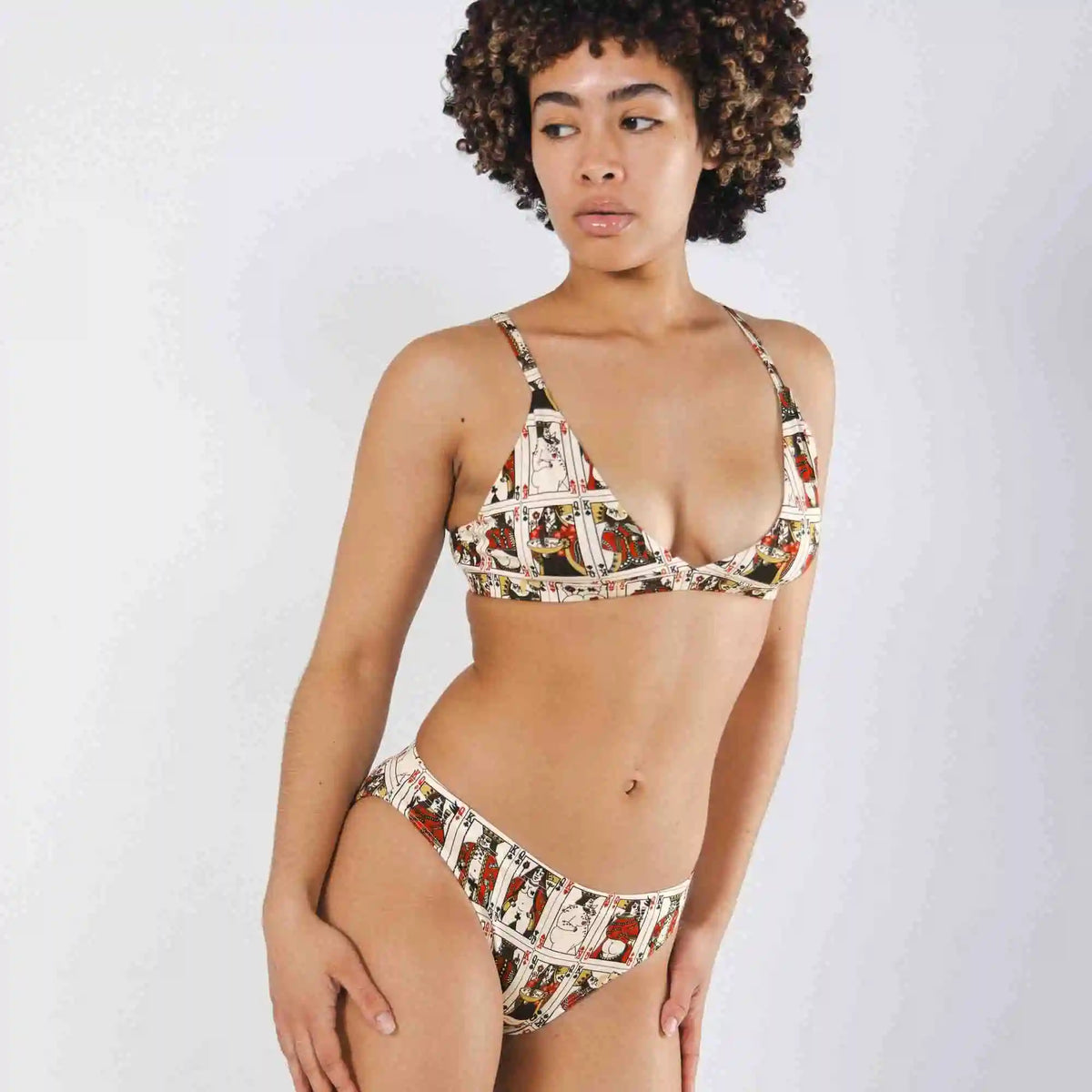 The Bottomless Blackjack | Vintage Playing Cards Modal Bikini Underwear
