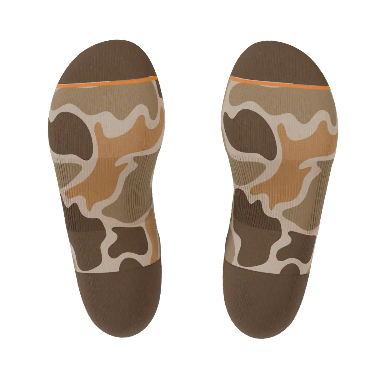 The Out Of Sight | Light Duck Camo Heel Hammock™ Ankle Socks