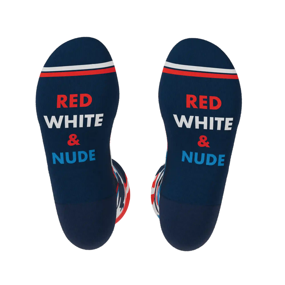The Grand Finale | USA Camouflage Heel Hammock™ Crew Socks