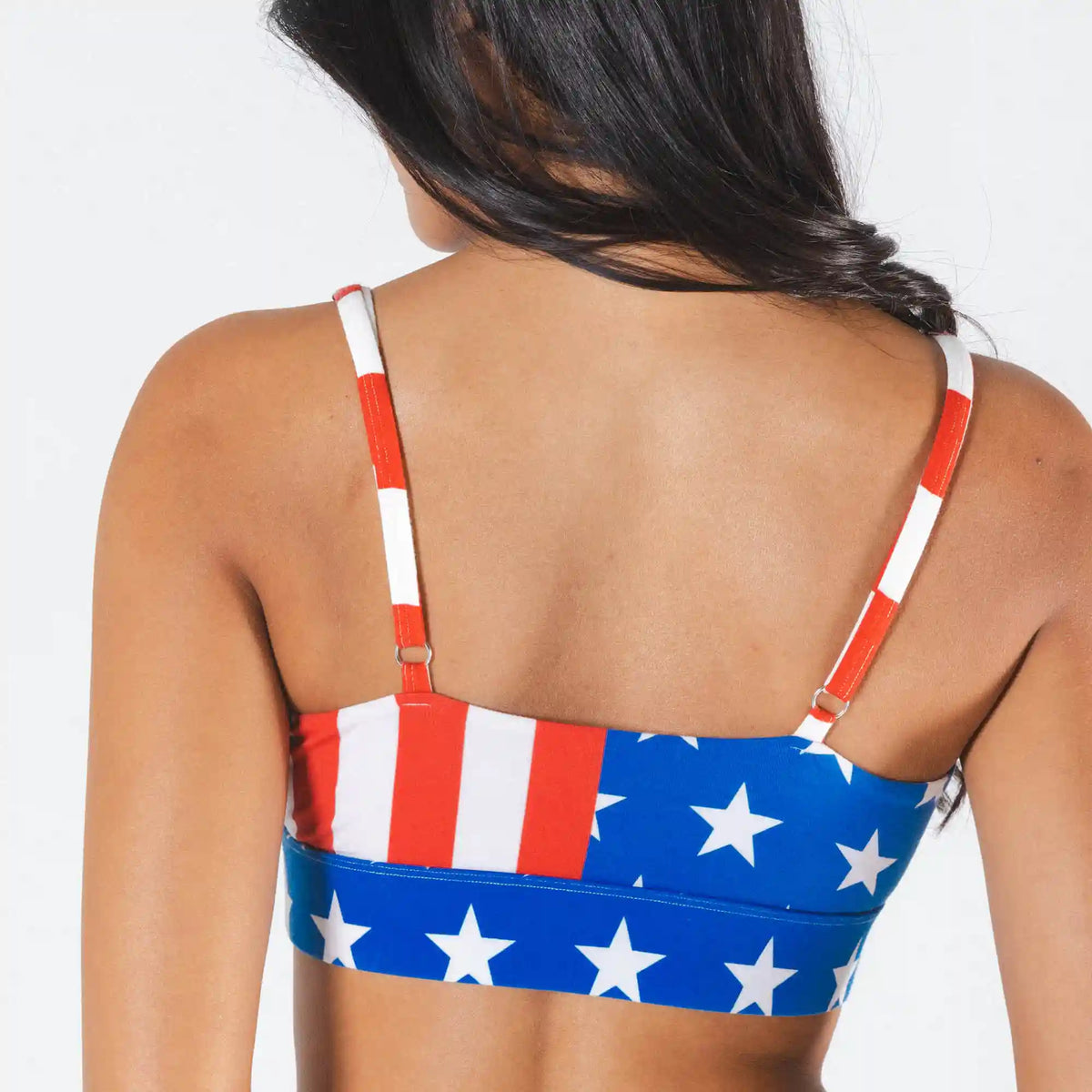 The Mascot | American Flag Boob Hammock™ Scoop Bralette