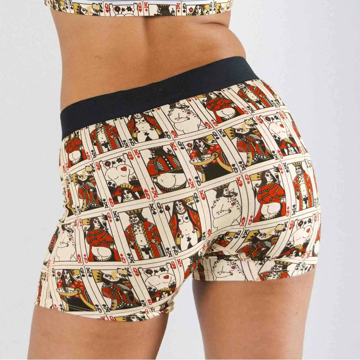 The Bottomless Blackjack | Vintage Playing Cards Women’s Boxers
