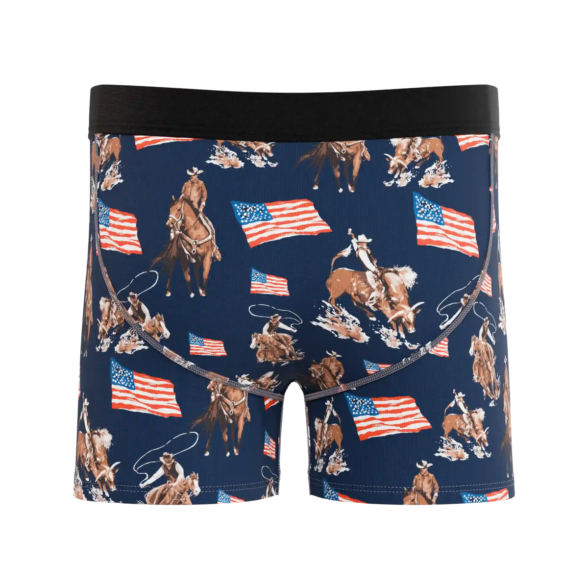 The Bootstraps & Chaps | Americana Cowboy Youth Boxer Briefs