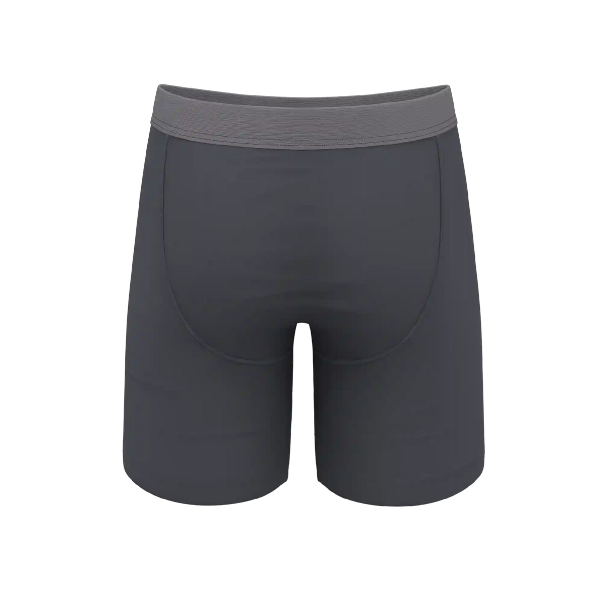 The Slate Expectations | Grey Tonal Ball Hammock® Boxer - Long Leg