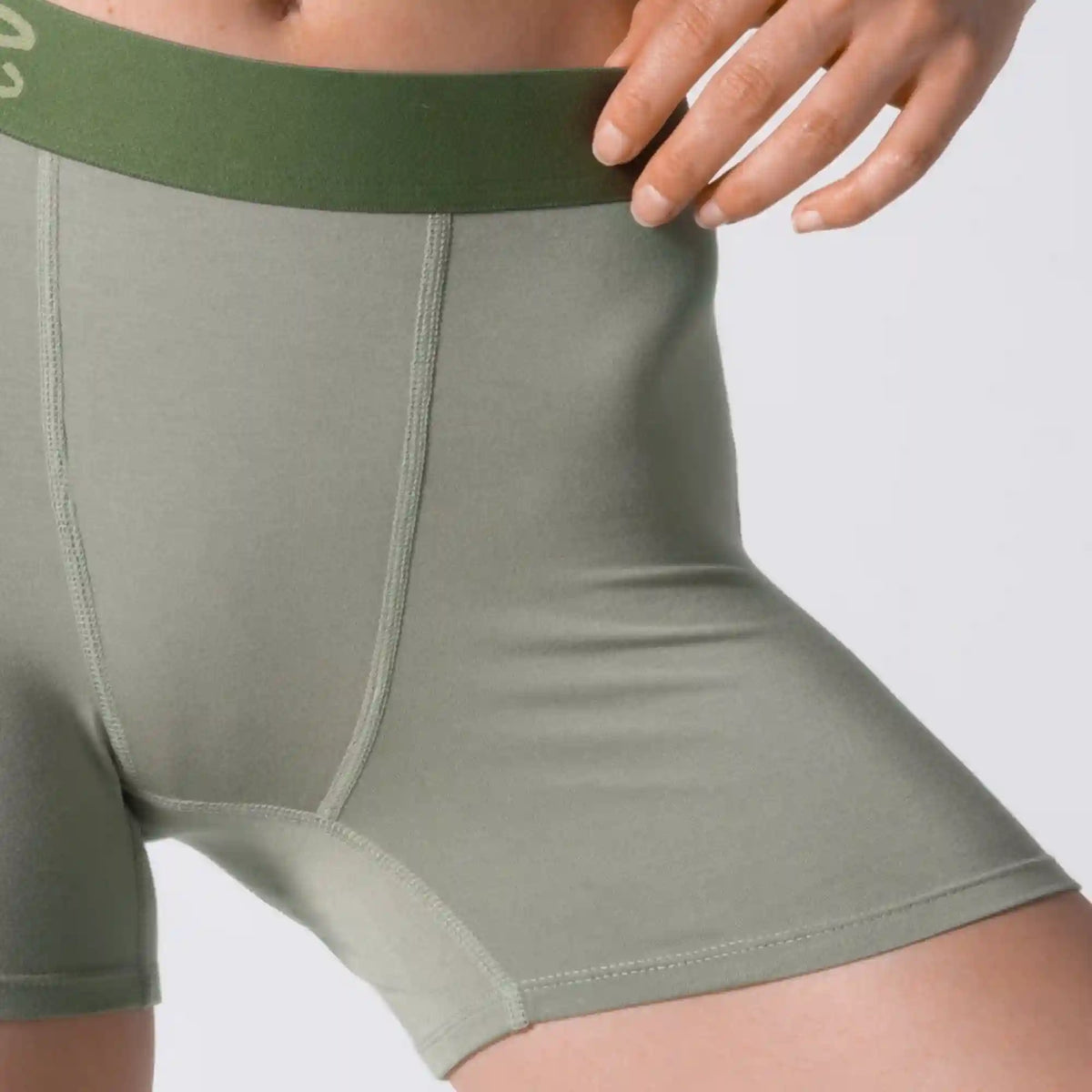 The Manzanilla | Olive Green Women’s Boxers
