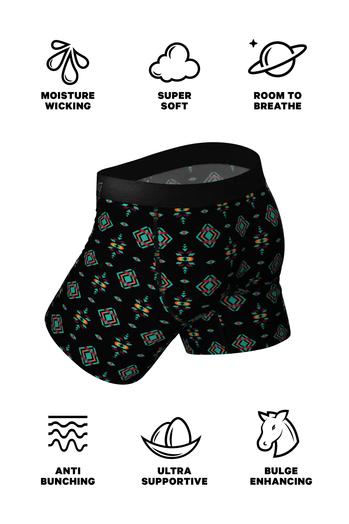 The Ayahuasca | Southwestern Ball Hammock® Pouch Underwear With Fly