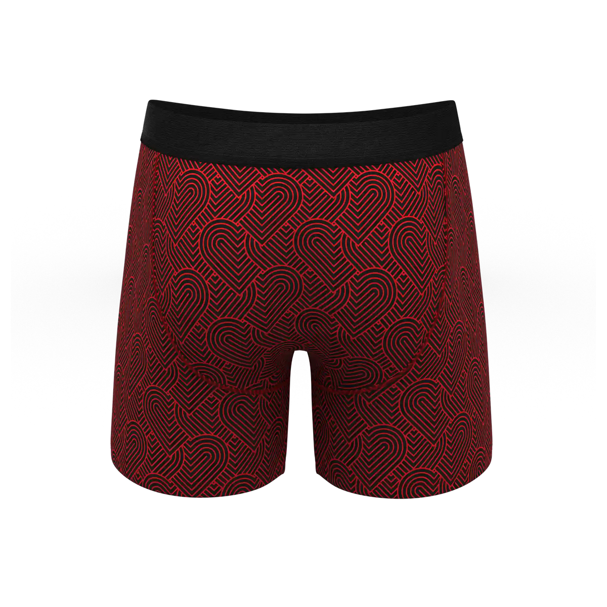 The Cherub | Geometric Hearts Ball Hammock® Pouch Underwear