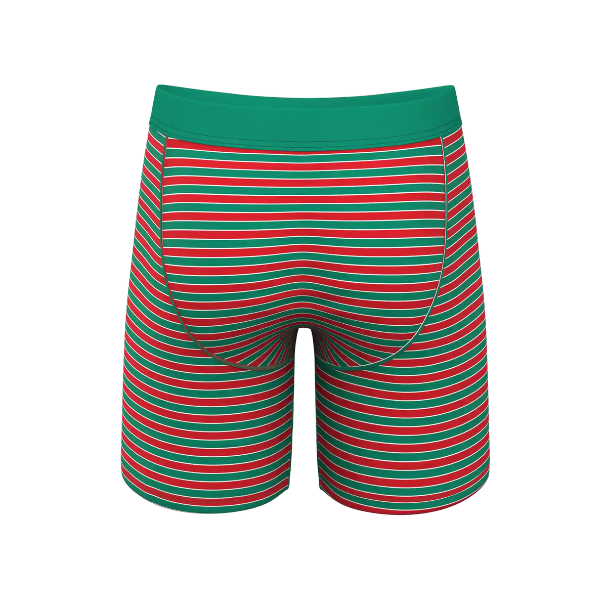 The Stripe Club | Christmas Striped Ball Hammock® Boxer - Long Leg