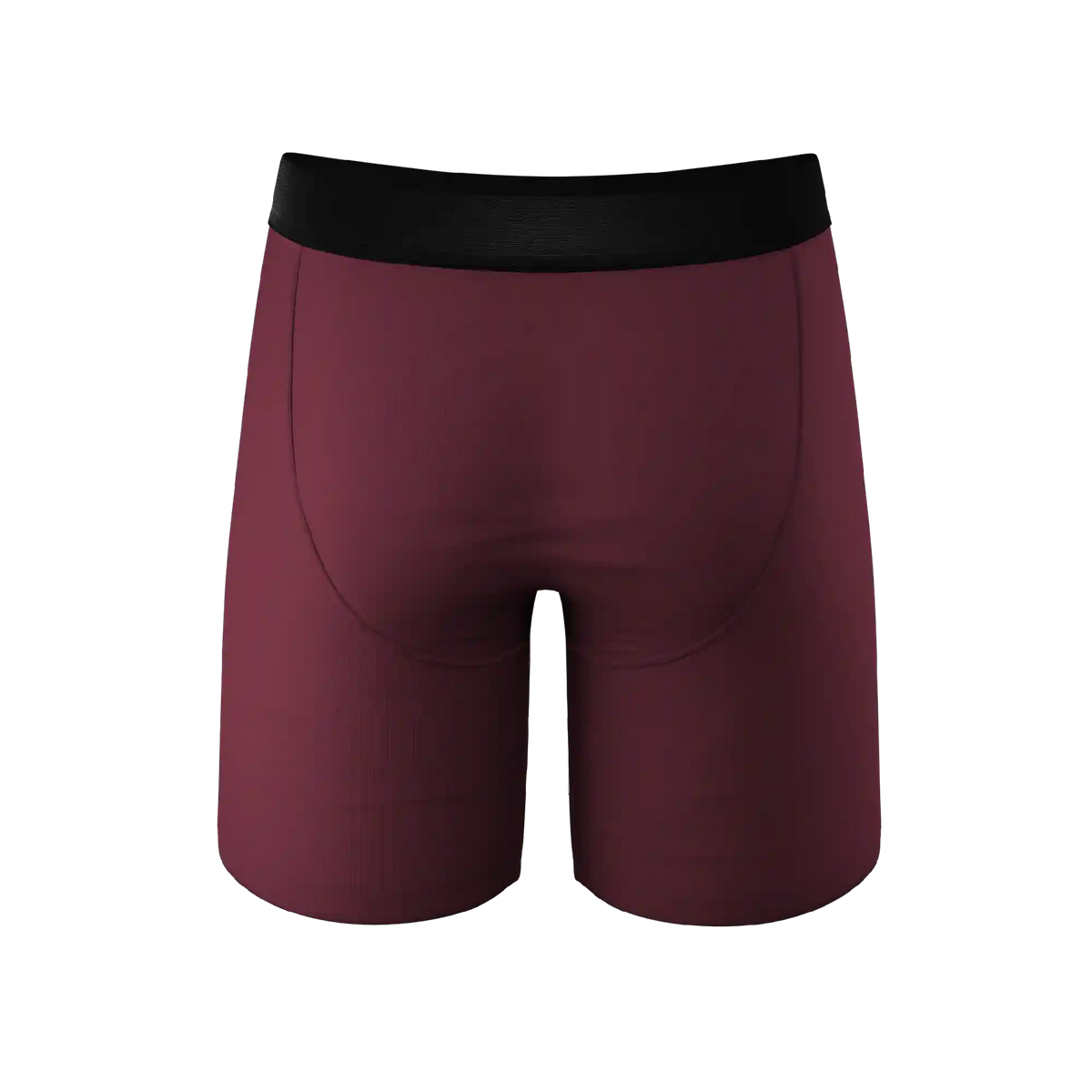 The Bordeaux | Mauve Ball Hammock® Boxer - Long Leg