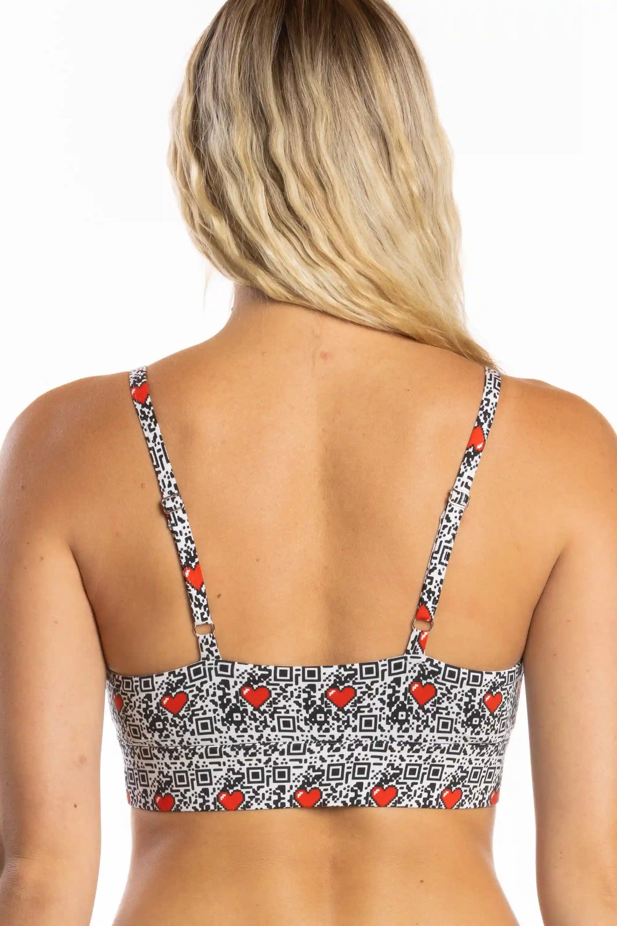 The Scan Me | QR Code Boob Hammock™ Scoop Bralette