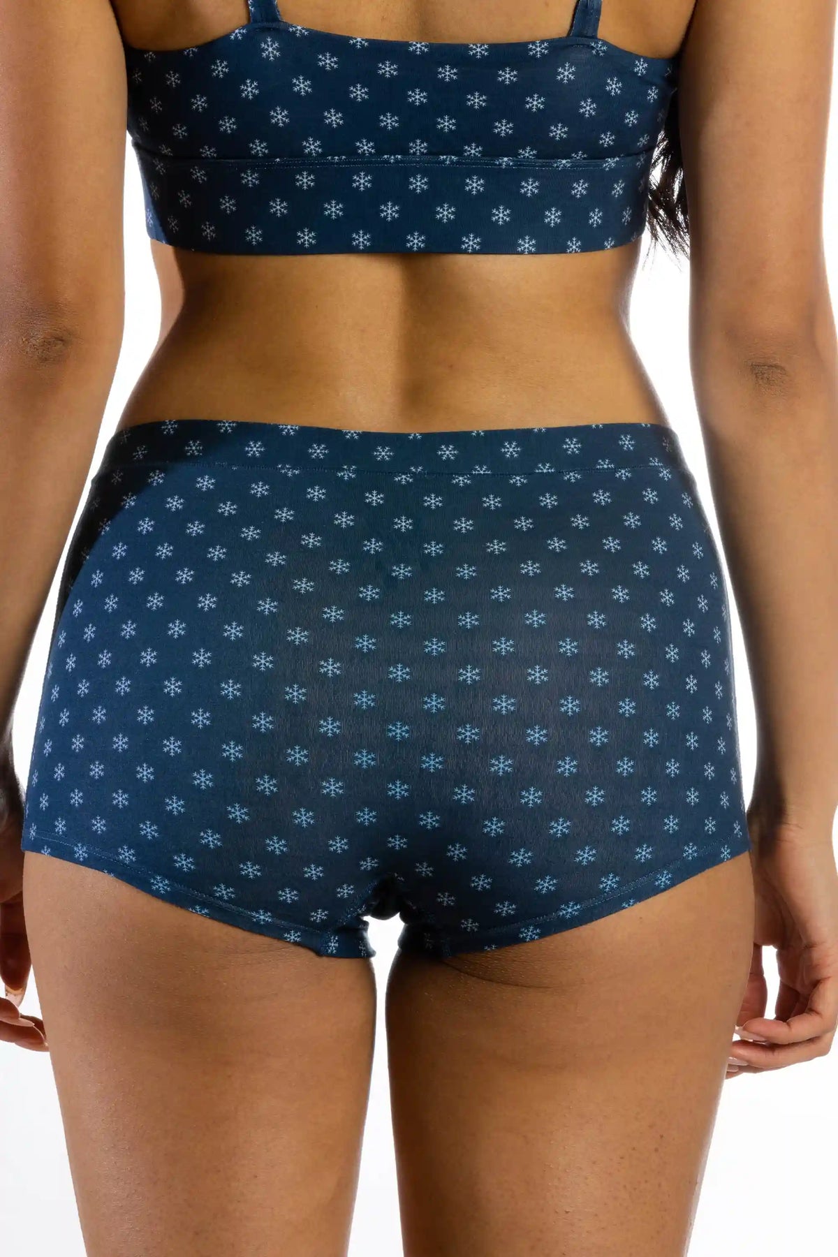 The Avalanche | Color Changing Snowflake Modal Boyshort Underwear