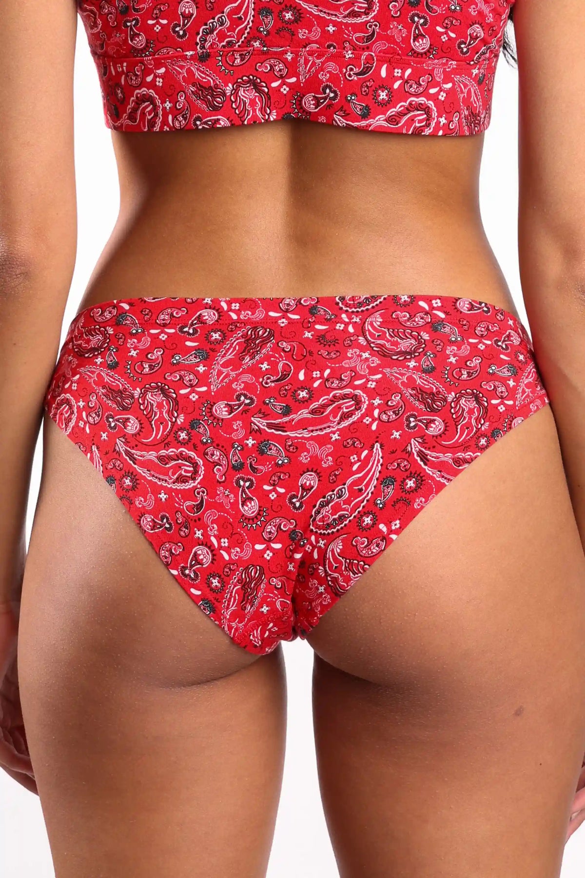 The Outlaw | Naughty Paisley Modal Bikini Underwear