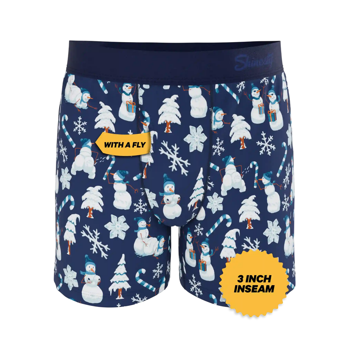 The Big Blizzard | Naughty Snowmen Boxers