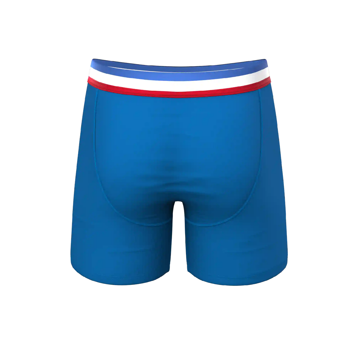 The Morning Glory | Blue with USA Waistband Ball Hammock® Pouch Underwear