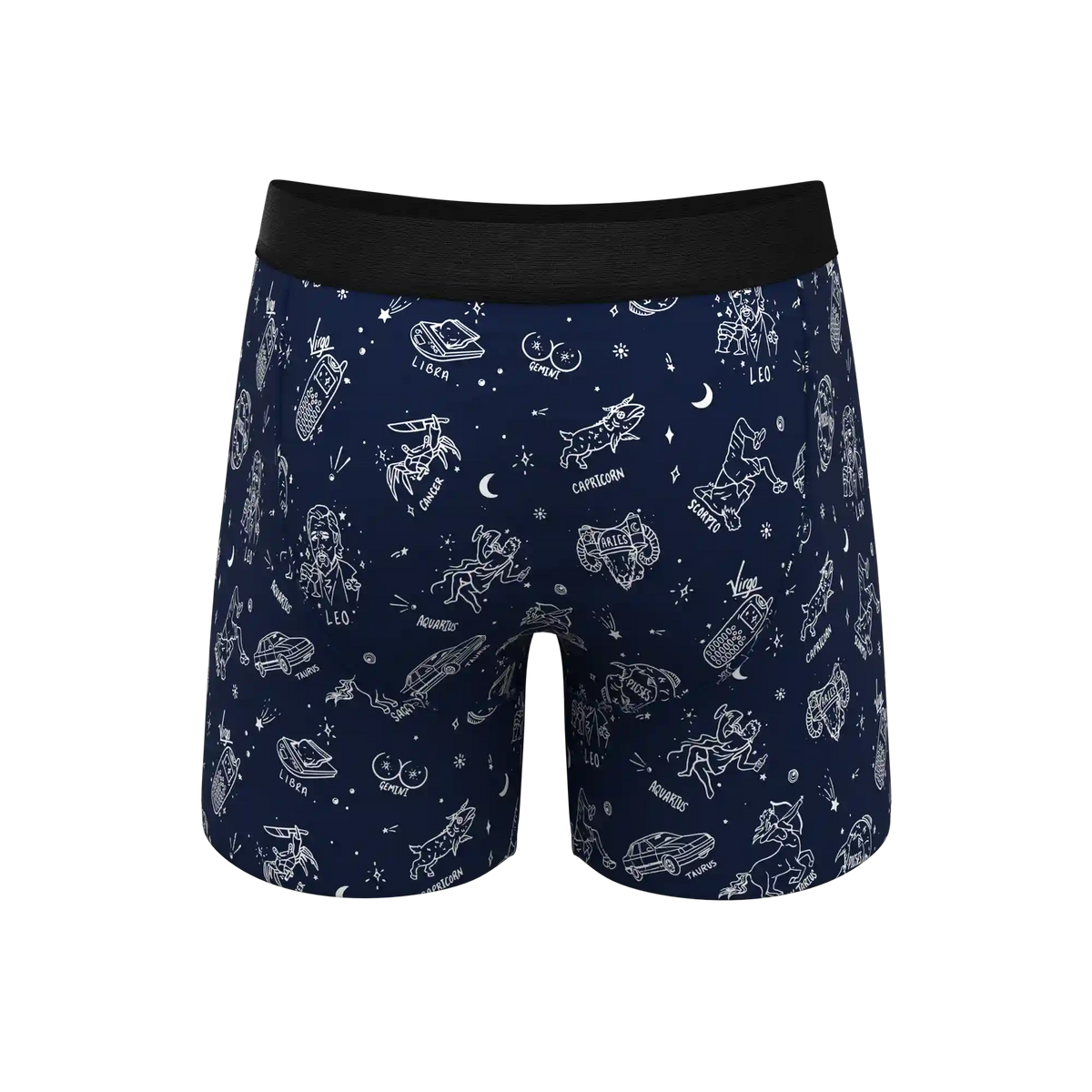 The Astrology Major | Glow in the Dark Astrological Signs Ball Hammock® Pouch Underwear