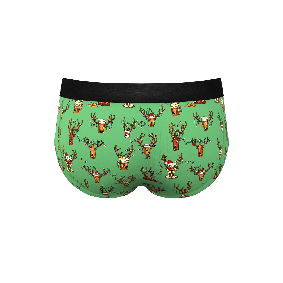 The Blitzened | Reindeer Beer Ball Hammock® Pouch Underwear Briefs