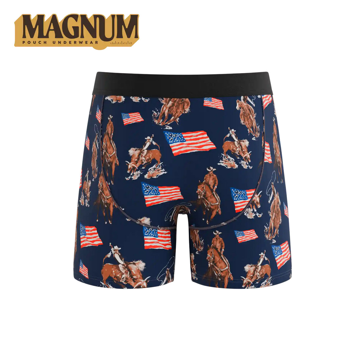 The Bootstraps & Chaps | Americana Cowboy Ball Hammock® Magnum Big Pouch Underwear