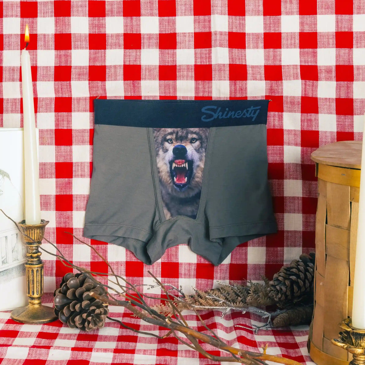 The Grey's Growl | Wolf Youth Boxer Briefs