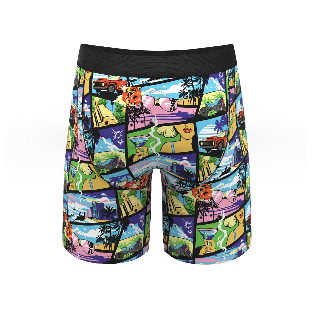 The Gas Pedal | Pop Art Ball Hammock® Boxer - Long Leg