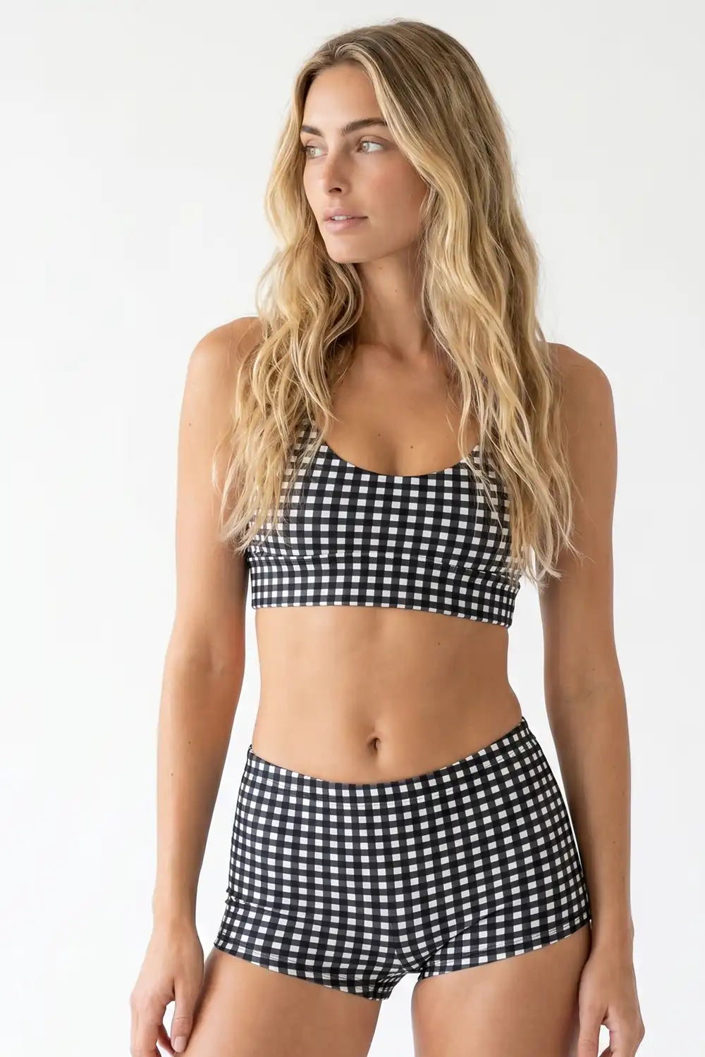 The Blackberry Bramble | Window Pane Modal Boyshort Underwear