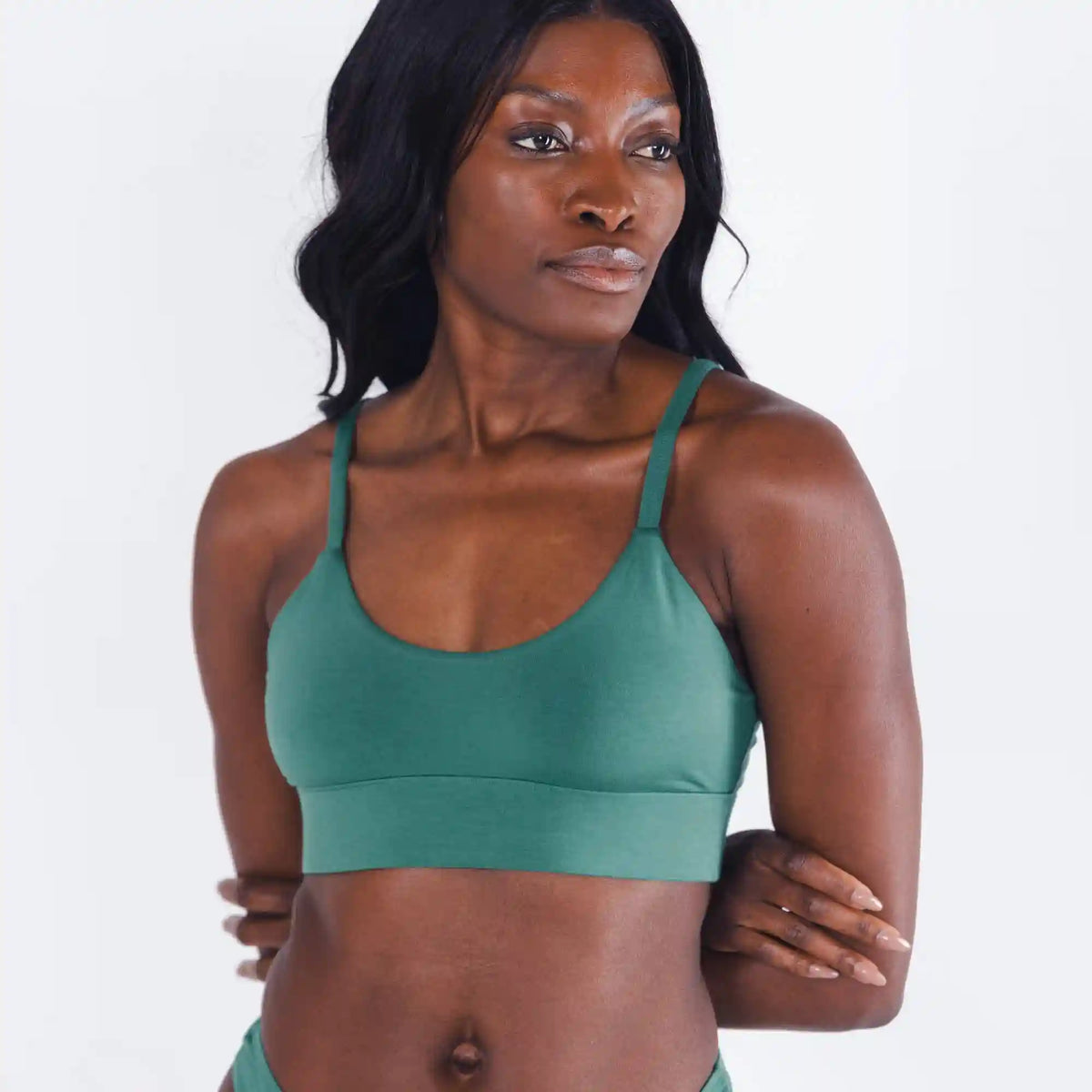 The Curacao | Teal Boob Hammock™ Scoop Bralette