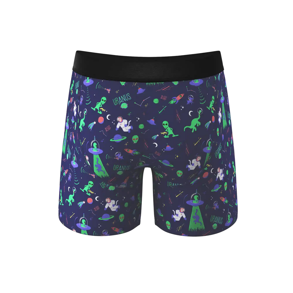 The Sensual Abduction | Alien Ball Hammock® Pouch Underwear With Fly