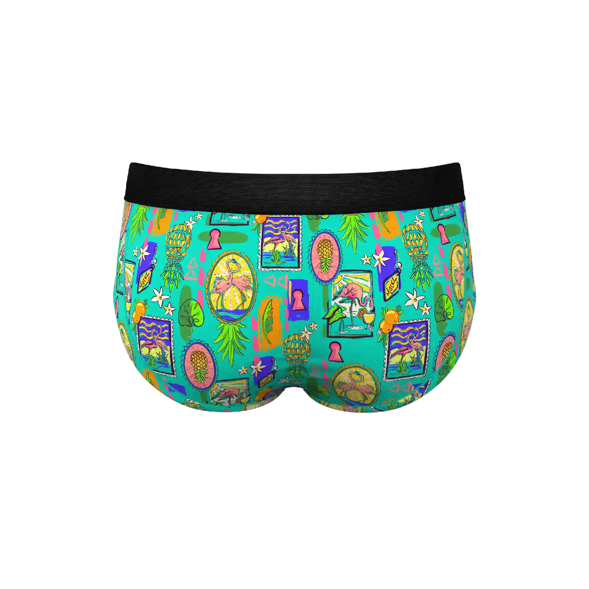 The Island Time | Pineapple Scene Ball Hammock® Pouch Underwear Briefs