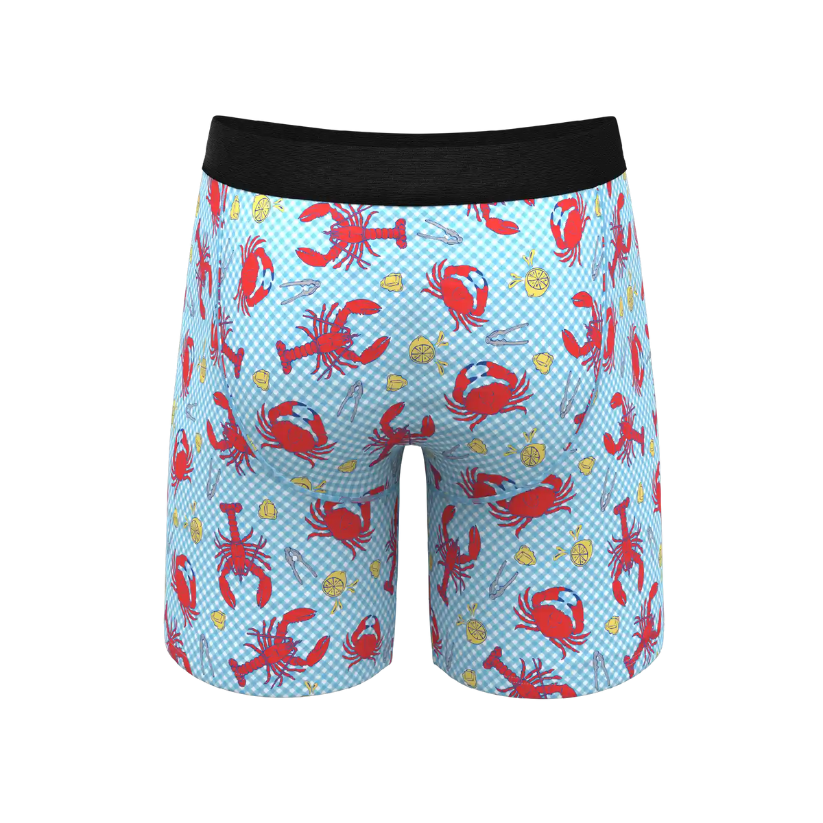 The Cajun Cookout | Summer Crabs Ball Hammock® Boxer - Long Leg