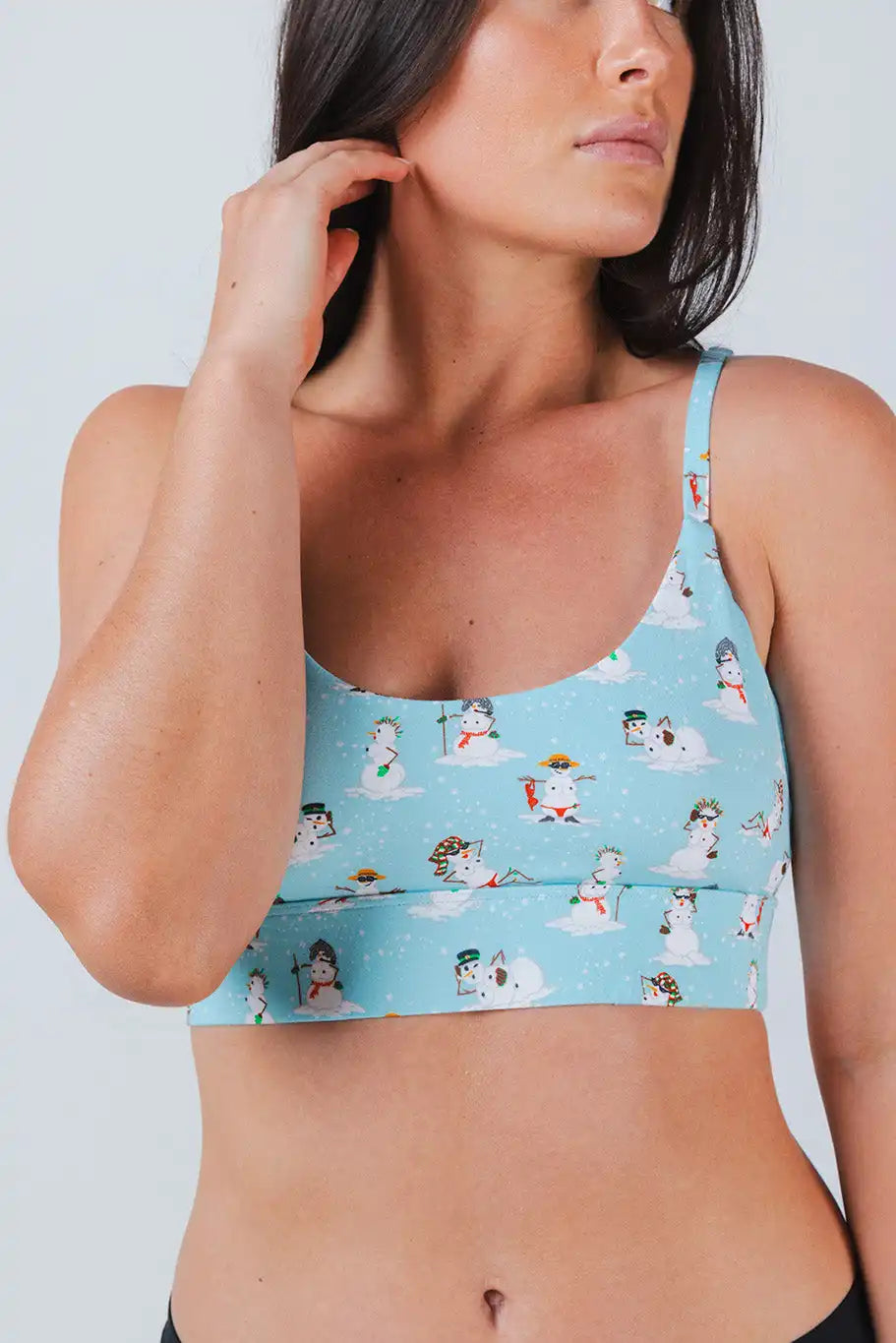 The Frosty Mistress | Snow Women Boob Hammock™ Scoop Bralette