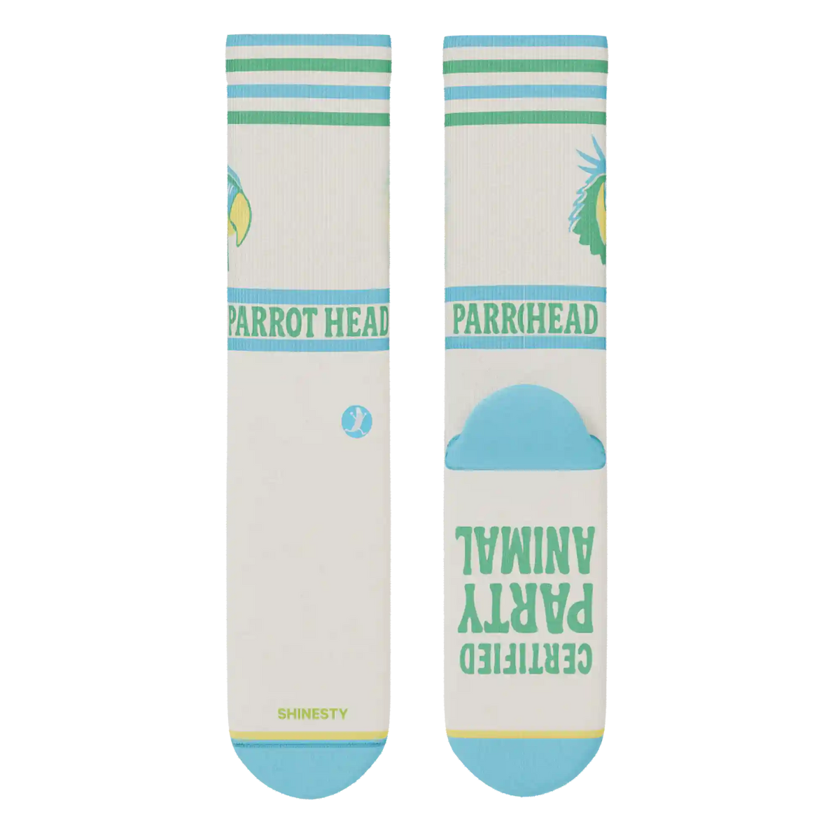 The Party Animal | Shinesty x Margaritaville® Heel Hammock™ Crew Socks