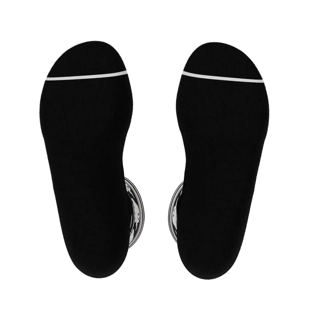 The Ghoul Next Door | Busty Ghost Heel Hammock™ Crew Socks