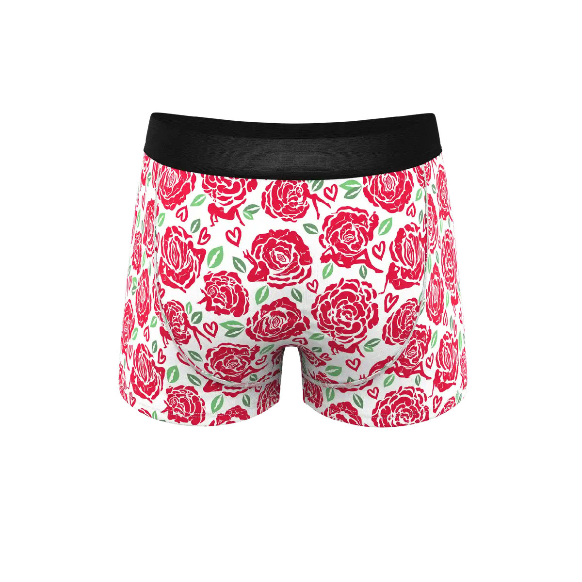 The Bloom With A View | Naughty Roses Ball Hammock® Pouch Trunks Underwear
