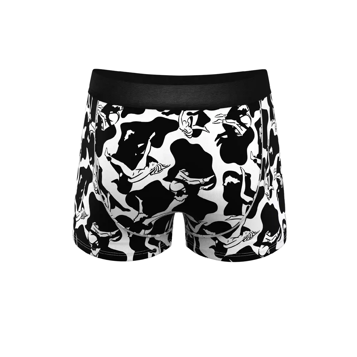 The Cowmasutra | Naughty Abstract Ball Hammock® Pouch Trunks Underwear