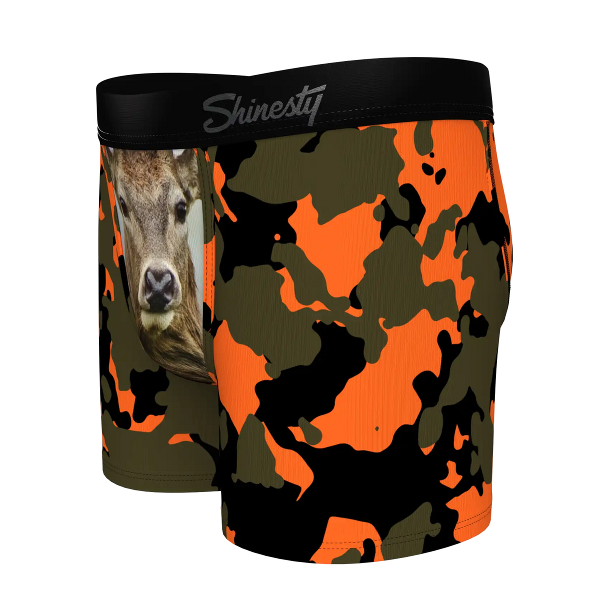 The Bambi Bunchers | Camo Deer Youth Boxer Briefs