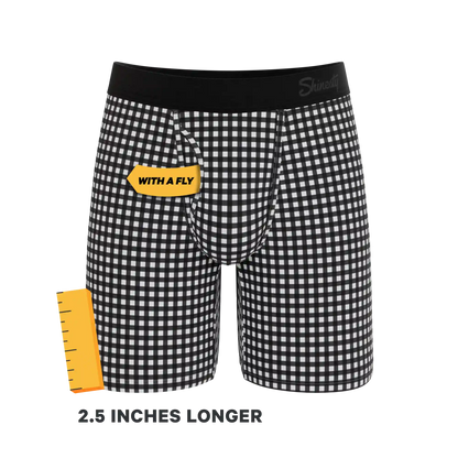 The Blackberry Bramble | Window Pane Ball Hammock® Boxer - Long Leg