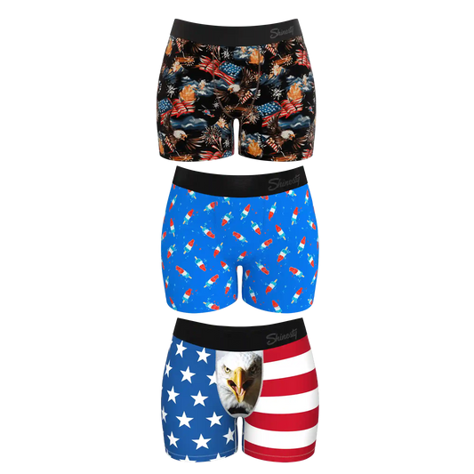 The Independance | Women’s Boxers 3 Pack