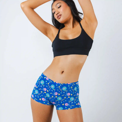 The Bus Stop | Retro Shapes Modal Boyshort Underwear