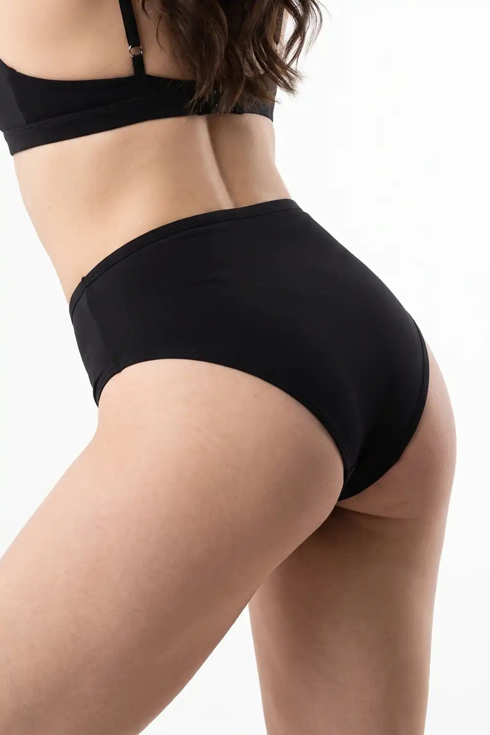 The Hex Appeal | Black Cat Modal Bikini Underwear