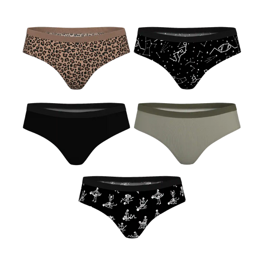 The Historical Bests | Cheeky Underwear 5 Pack