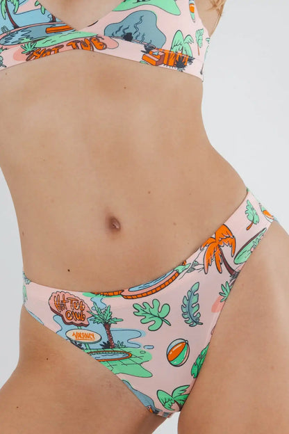 The Motel Hotel | Palm Springs Tropical Modal Bikini Underwear