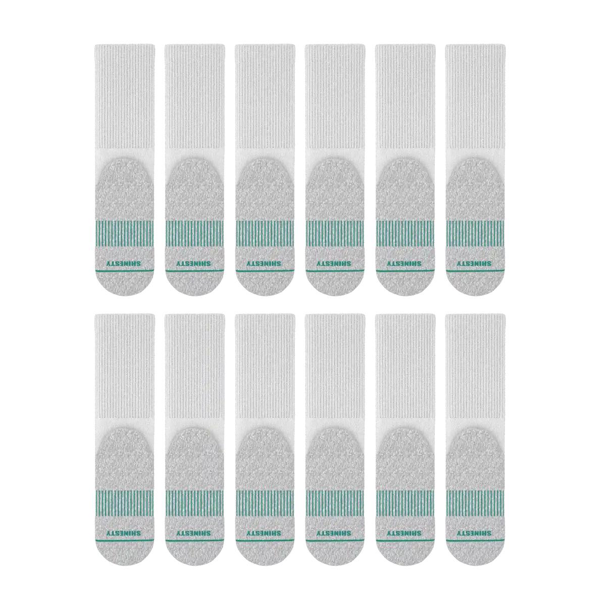 The Cloud 9 | Heel Hammock™ Crew Socks 12 Pack